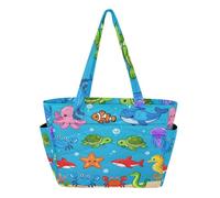 Loancwa Borsa multi-tasca multiuso trapuntata per donne viaggi di shopping nel fine settimana per gli appassionati di attività all'aperto