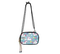 Loancwa Piccola borsa a tracolla per le donne alla moda con tracolla regolabile Borse a tracolla piccole passeggiate il cane