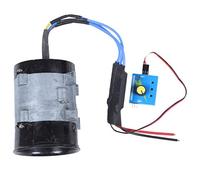 Lobamop Turbina elettrica universale per auto, turbine di potenza turbocompressore, 12 V