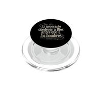 L'obbedienza a Dio prima degli uomini Atti 5:29 Elegante Spagnolo PopSockets PopGrip per MagSafe