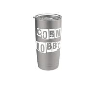 Lobby del mais Bicchiere termico in acciaio inox doppia parete