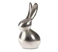 Loberon Coniglietto Decorativo Benji, Argento