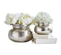 Loberon Coppia di vasi Clément, Argento Antico