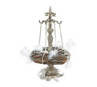 Loberon Edmond Supporto per Ghirlanda - Alluminio pressofuso - Design e Decorazioni artistiche, Argento