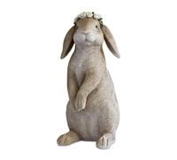 Loberon Lepre Decorativa Sweety Marrone | Statuina Decorativa per la Pasqua | Riproduzione di Una Lepre in poliresina | Dipinta a Mano e con accurati Dettagli | 30,5 cm, Marrone