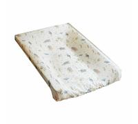 LOBERON Tinkertop Lenzuolino per fasciatoio - Materiale morbido - Simpatico design con creature marine, blu/beige