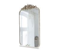 Loberon Veilleures Specchio - Cornice ornata - Romantico Stile Shabby Chic, Crema Antico