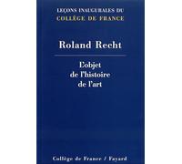 L'objet de l'histoire de l'art