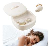 LOBKIN Cuffie Per Dormire, Cuffie Antirumore Per Dormire,Mini Auricolari Invisibili Bluetooth 6.0 In Silicone Liquido,Auricolari Per Dormire, Adatte Per Sport, Yoga e Viaggi