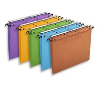 L'Oblique A-Z AZO - Cartelle sospese per scatole di archiviazione di 25 colori assortiti