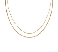 Lobstein & Söhne Thilda Emma Donna Collana Placcata Oro Argento Rosa Oro Nuova