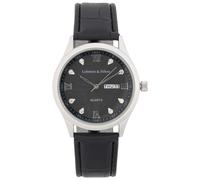 Lobstein & Söhne Uomo Orologio da Polso Quarzo Casual Classic Moda 3ATM Nuovo