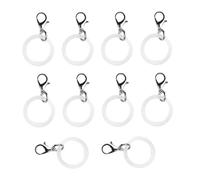 Lobster Clasp, Keychain 10-Piece Anti-Loss Bag Accessories