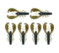 Lobster Claw Swimbait - 6 esche da con langole, esca realistica, esca ad azione realistica, per pesci d'acqua
