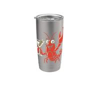 Lobster Martini Summer Seafood Cocktail Design Bicchiere termico in acciaio inox doppia parete