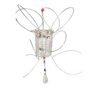 Lobster Trap, catcher di granchio per la spiaggia | Shrimping Catching Cage per il fiume | Trappola da a cesto netto portatile per pesciolini, gamberi, gamberi, granchio