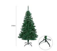 Lobwerk Albero Di Natale Artificiale In PVC Con Base 90-210 Cm
