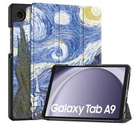 Lobwerk Cover per Samsung Galaxy Tab A9 X110 X115 X117 2023 8,7 pollici, custodia sottile con funzione leggio e funzione Auto Sleep/Wake