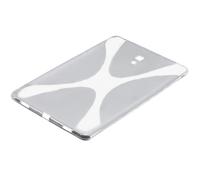 Lobwerk Cover Soft per Samsung Galaxy Tab A 10.5 T590 T595 TPU Bianco