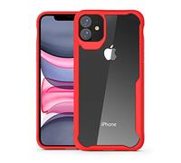 Lobwerk - Custodia per Apple iPhone 11 Pro XI 2019, 5,8 pollici, sottile, in TPU, antiurto, extra protettiva, colore: Rosso