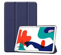 Lobwerk - Custodia per Huawei MatePad BAH3-AL00 BAH3-W09 10.4" Smart Cover con Funzione leggio e Auto Sleep/Wake Blu Blu