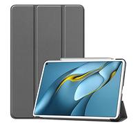 Lobwerk Custodia per Huawei MatePad PRO MRR-W29 2021 10,8 Pollici, Smart Cover con Funzione di Supporto e Funzione Auto Sleep/Wake, Colore: Grigio