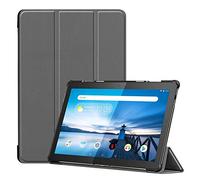 Lobwerk Custodia per Lenovo Tab M10 TB-X605F 10.1" Smart Cover con Funzione di Supporto e Auto Sleep/Wake Grigio Grau