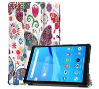 Lobwerk - Custodia per Lenovo Tab M8 TB-8505F / TB-8505X 8", con Funzione di Supporto e Funzione Auto Sleep/Wake Bianco 03