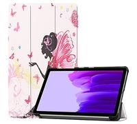 Lobwerk Custodia per Samsung Galaxy A7 Lite SM-T220 SM-T225 8.7 Pollici, Sottile, con Funzione di Supporto e Funzione Auto Sleep/Wake