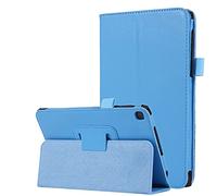 Lobwerk Custodia per Samsung Galaxy Tab A7 Lite 2021 SM-T220 SM-T225 8,7 Pollici, con Funzione leggio, Colore: Azzurro