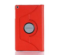 Lobwerk - Custodia per Samsung Galaxy Tab S6 Lite SM-P610 SM-P615, 10,4 Pollici, Girevole a 360°, Colore: Rosso