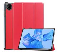 Lobwerk Custodia per Tablet Huawei MatePad PRO 11 2022 Slim Case con Funzione leggio e Funzione Auto Sleep/Wake, Rosso