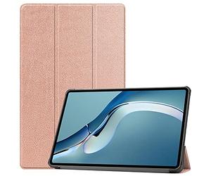 Lobwerk Custodia protettiva per Huawei MatePad Pro 2021 12.6 Slim Case Case con funzione di supporto e funzione Auto Sleep/Wake Bronzo