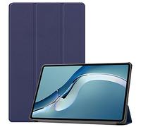 Lobwerk Custodia Protettiva per Huawei MatePad PRO 2021 12.6 Slim Case Case con Funzione Stand e Auto Sleep/Wake Blu