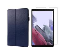 Lobwerk Set di tablet 2 in 1 per Samsung Galaxy Tab A7 Lite T220 T225 8,7 pollici con cover magnetica Auto Sleep/Wake Modalità di sospensione + pellicola protettiva Smart Case in vetro temperato