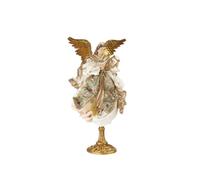 L'oca Nera buona novella, angelo con lira su piedistallo buona novella, angelo con lira su piedistallo