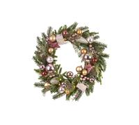 L'oca Nera GHIRLANDA D'INCANTO, ghirlanda con palline e pacchetti con 40 led, ø 55 cm GHIRLANDA D'INCANTO, ghirlanda con palline e pacchetti con 40 led, ø 55 cm