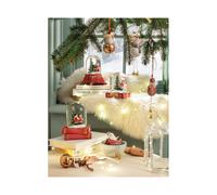 L'oca Nera Jingle bells, pendaglio babbo natale con campanelle, 5x3x14h cm Jingle bells, pendaglio babbo natale con campanelle, 5x3x14h cm