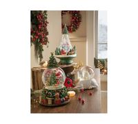 L'oca Nera Musica soave, Boule de neige babbo natale con carillon Ø16,5x26h cm Musica soave, Boule de neige babbo natale con carillon Ø16,5x26h cm