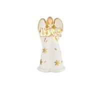 L'oca Nera Parole in festa, Angelo con luce led Ø11x22h cm Parole in festa, Angelo con luce led Ø11x22h cm