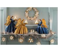 L'oca Nera Petali d'inverno, pendaglio fiore 3, Ø12 cm Petali d'inverno, pendaglio fiore 3, Ø12 cm