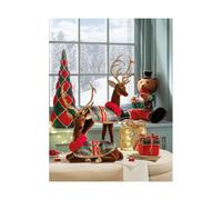 L'oca Nera Scottish parade, orso seduto con tamburo, 46x35x41h cm Scottish parade, orso seduto con tamburo, 46x35x41h cm