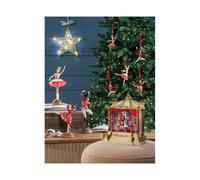 L'oca Nera TUTTI A TEATRO, teatro Boules de neige con luce led, musica, movimento continuo e timer, 22x11x23,5h cm TUTTI A TEATRO, teatro Boules de neige con luce led, musica, movimento continuo e tim