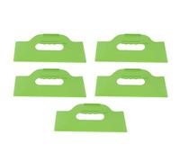 Locadence 5pcs 10 pollici di spatole di stucco, set di strumenti di raschietto di vernice in plastica flessibile, strumento di installazione dell'adesivo per rimozione a bolla