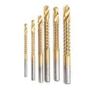 LOCADENCE 6 Pezzi Punta da Trapano a Dente di, Set di Punte da Trapano Eccentrico, Elettrica per la Lavorazione del Legno, Strumento Tutto in 1 per Punzonare Pietra