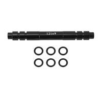 LOCADENCE Adattatore QR Bike, Rilascio Rapido da 12 mm a 9 mm Adattatore per Assi, Adattatore Hub con Ruota Anteriore in Lega di Alluminio per Ciclo Stradale di Montagna (100 mm)