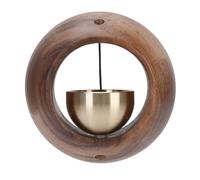 LOCADENCE Canna di apertura della porta, cartello per porte con nastri a doppia faccia, bellissimo campanello della porta d'ingresso del suono, campana dei negozianti