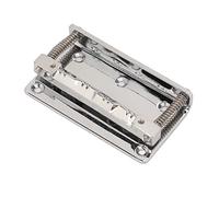 LOCADENCE Mandolin Bridge, 8 String Ad Alta Durezza Sostituzione Della Piastra del Ponte in Metallo, Accessori per Strumenti Musicali