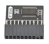 LOCADENCE Modulo di Sicurezza Crittografia TPM 2.0, Modulo TPM 2.0 per Processore Crittografico Autonomo 20 Pin 2X10p per Win11 per Gigabyte per ASUS