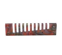 LOCADENCE Parte di Armonica di Combinazione, 3,9 X 1 X 0,2 Pollici di Armonica Acrilica Parte, Accessori per Strumenti a Fiato per Il Crossover di Banda Marina Deluxe (Ámbar)